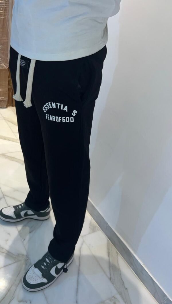 بنطلون وايد ليج قطن