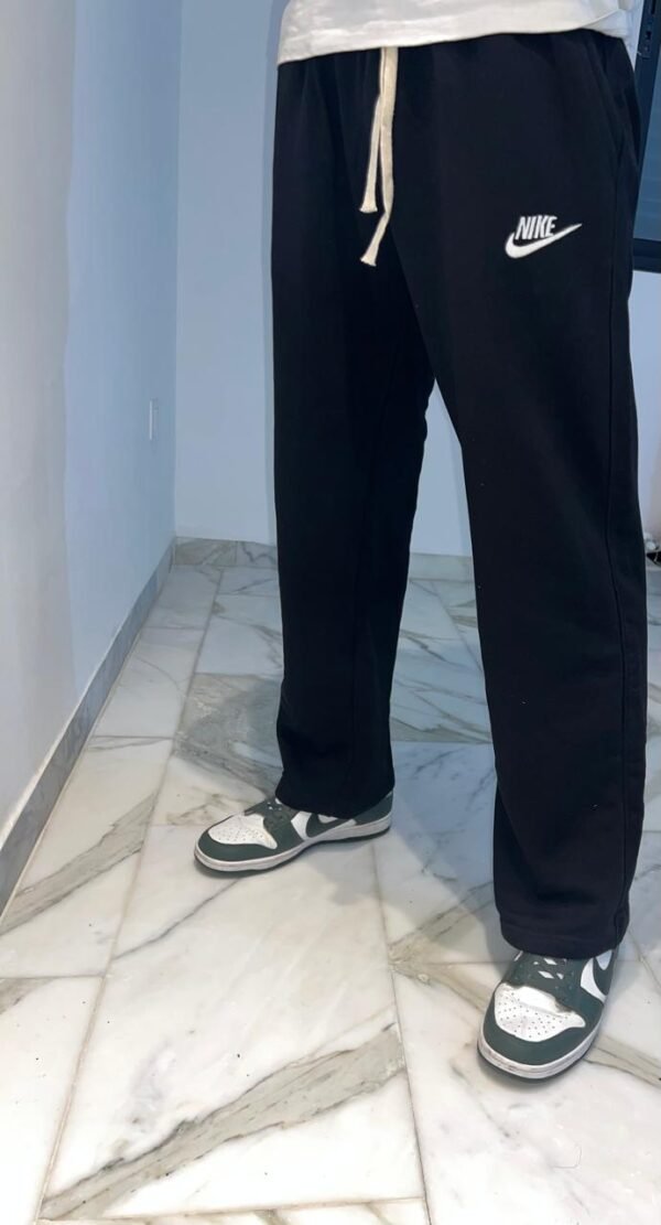 بنطلون وايد ليج قطن